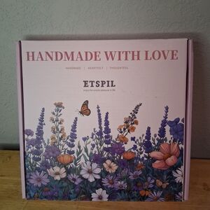 Unopened Embroidery Kit | Complete Starter Hoop Kit | New Sealed (Box Damaged)